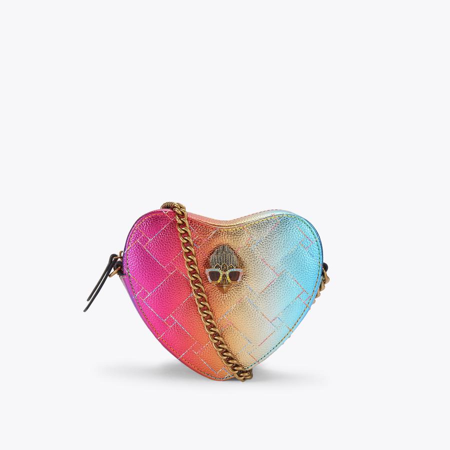 KENSINGTON HEART X BODY Rainbow Ombre Cross Body Bag by Kurt