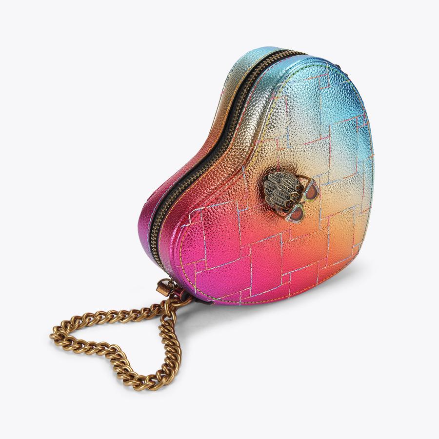 KENSINGTON HEART X BODY Rainbow Ombre Cross Body Bag by Kurt