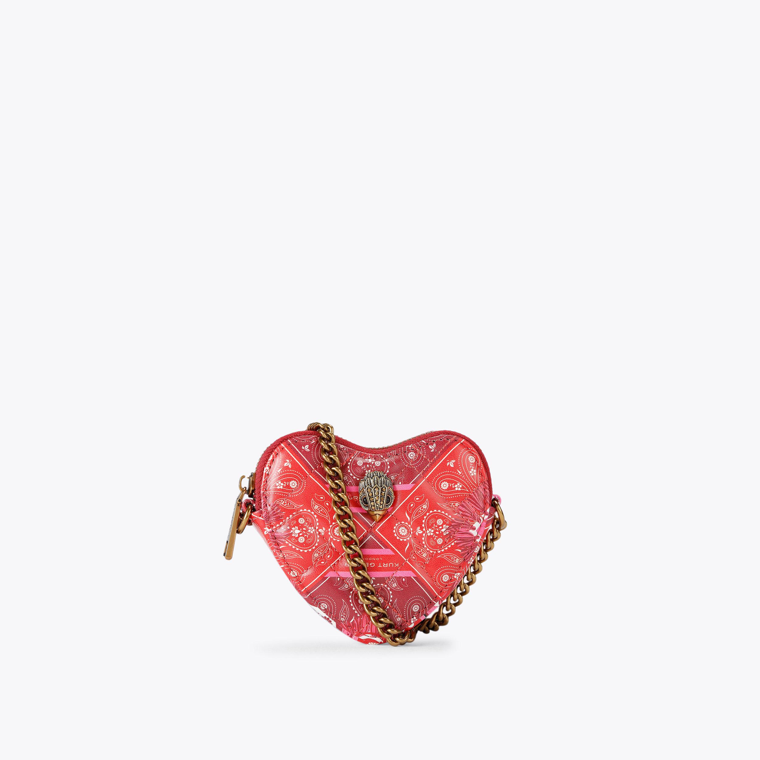 CAMDEN HEART XBODY Rainbow Canvas Monogram Bag by KURT