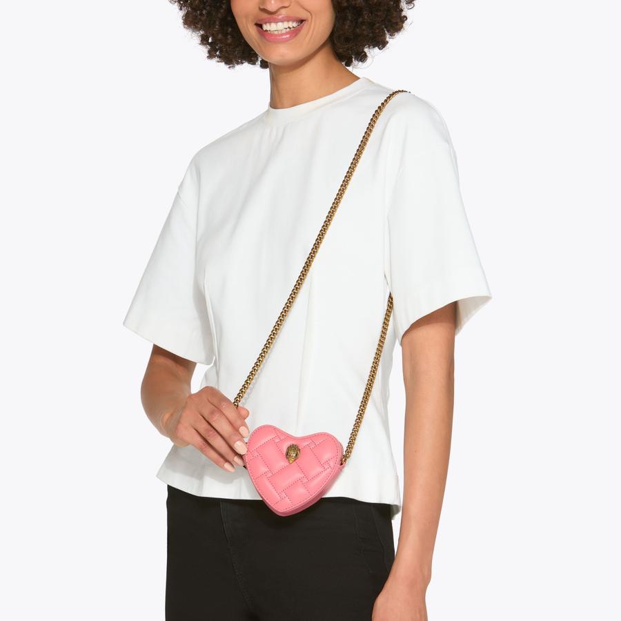 Micro Heart Cross Body Bag