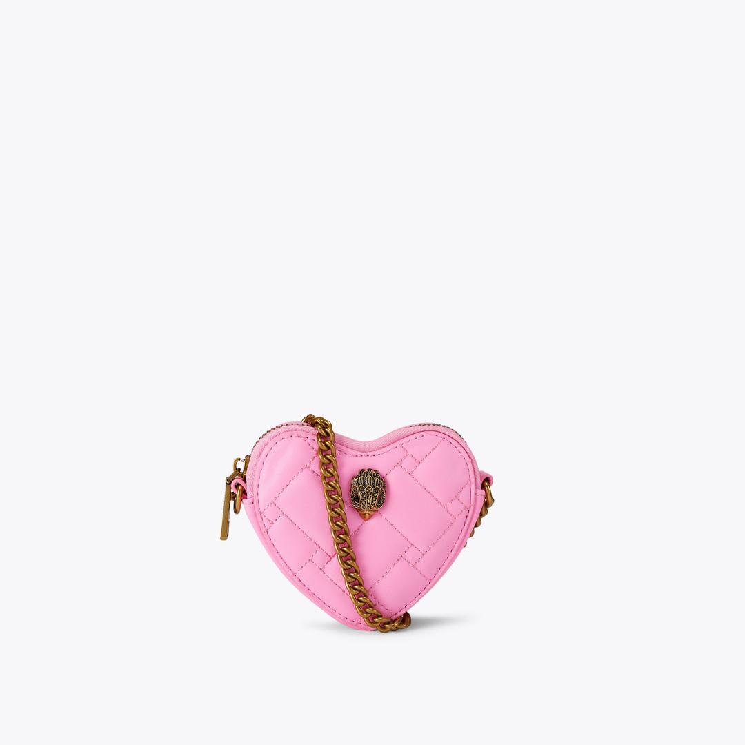 Micro Heart Cross Body Pink Heart Micro Bag By Kurt Geiger London · Kurt Geiger London