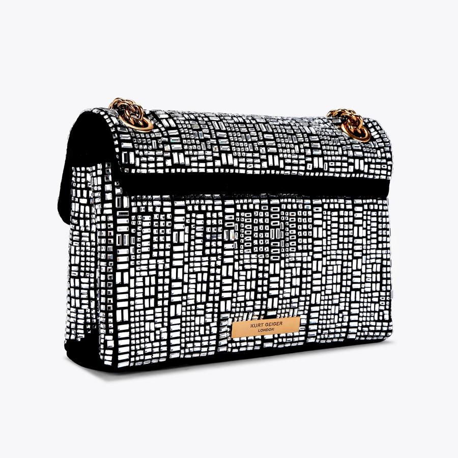 MINI KENSINGTON CRYSTALS Crystal Mini Cross Body Purse by