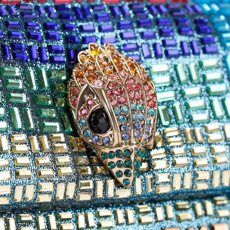 MINI KENSINGTON CRYSTALS Crystal Shoulder Purse by KURT