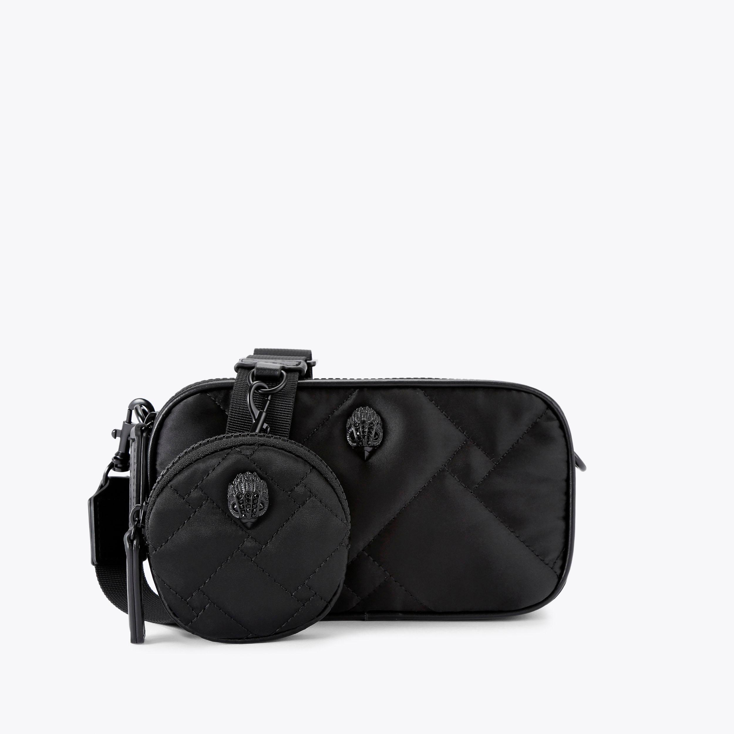 RECYCLED SM 2ZIP CAMERA D Recycled Camera Bag by KURT GEIGER