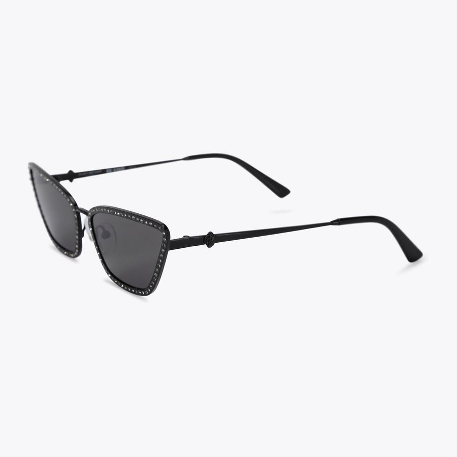 Black Cat Eye Sunglasses | Shoreditch Sm | Kurt Geiger