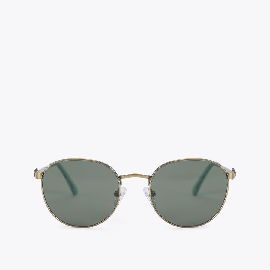 Original Kurt Geiger Gold Frame Sunglasses with Dark Lenses Shoreditch Houndstooth Sunglasses | Kurt Geiger main image 2