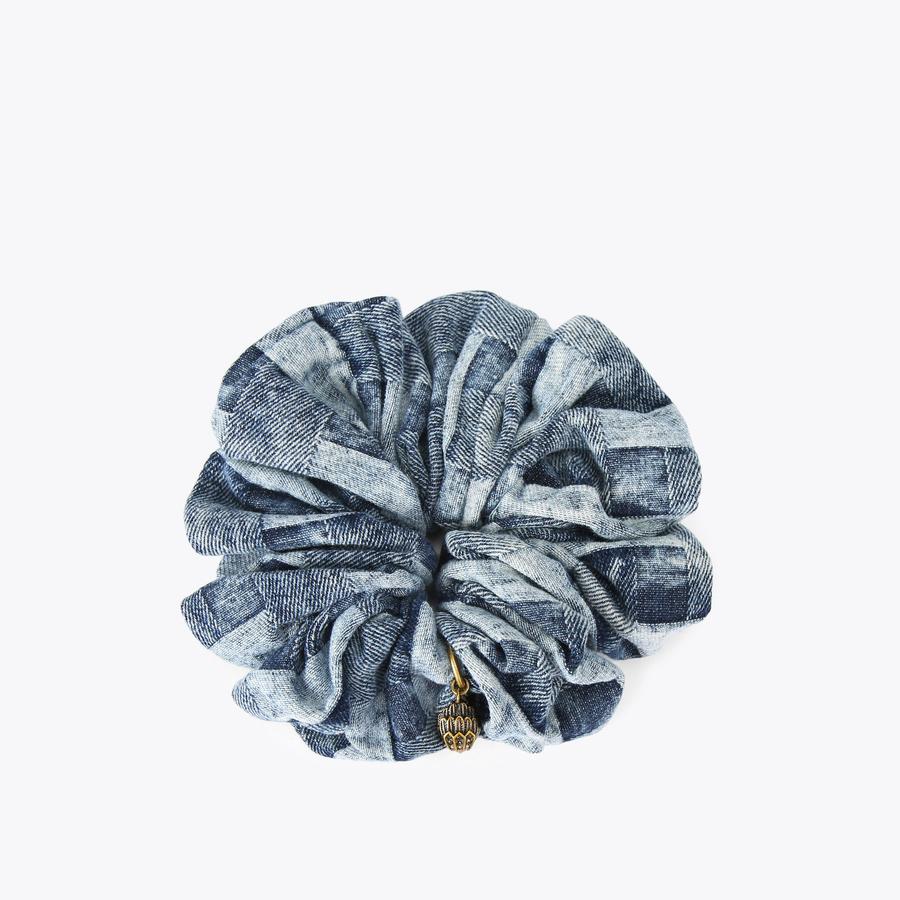 DENIM MINI SCRUNCHIE DENIM DENIM MINI SCRUNCHIE DENIM