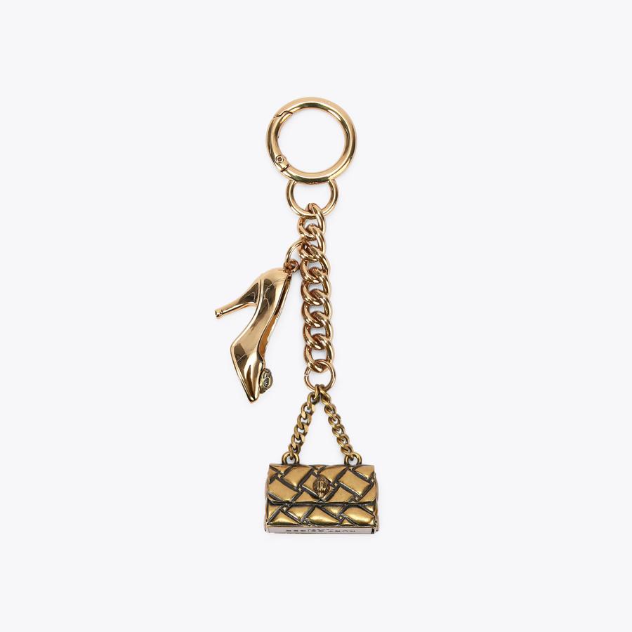 ファッション雑貨・小物その他 [4086] Crush Chain Keyring Fashion Rhinestone Cowboy Hat Keychain #CBHATKC - Multiple