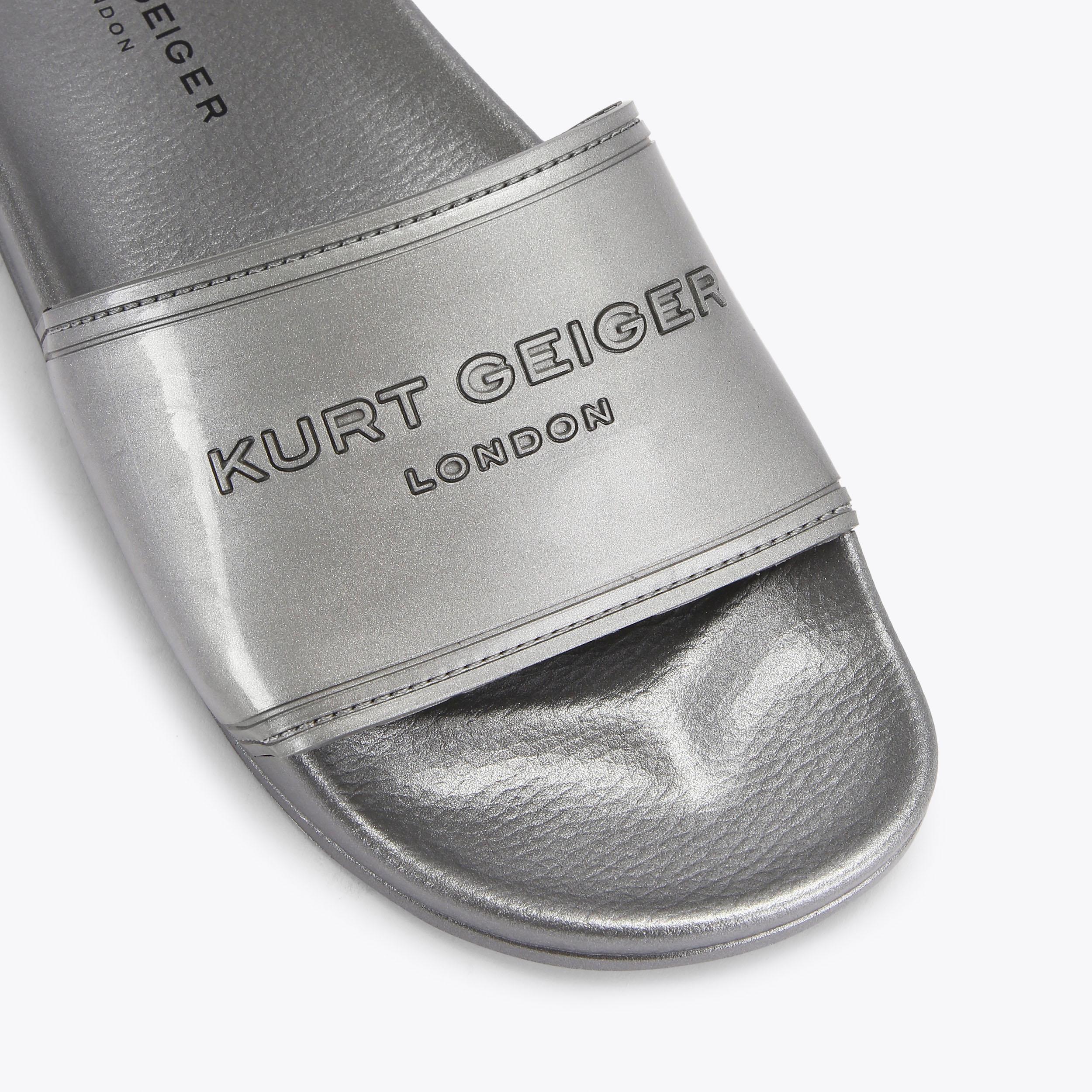 Kurt Geiger London Men’s KGL Pool Slide Sandals EU 45 US 13 kgl-pool-slider-mens-orange-  main image 3