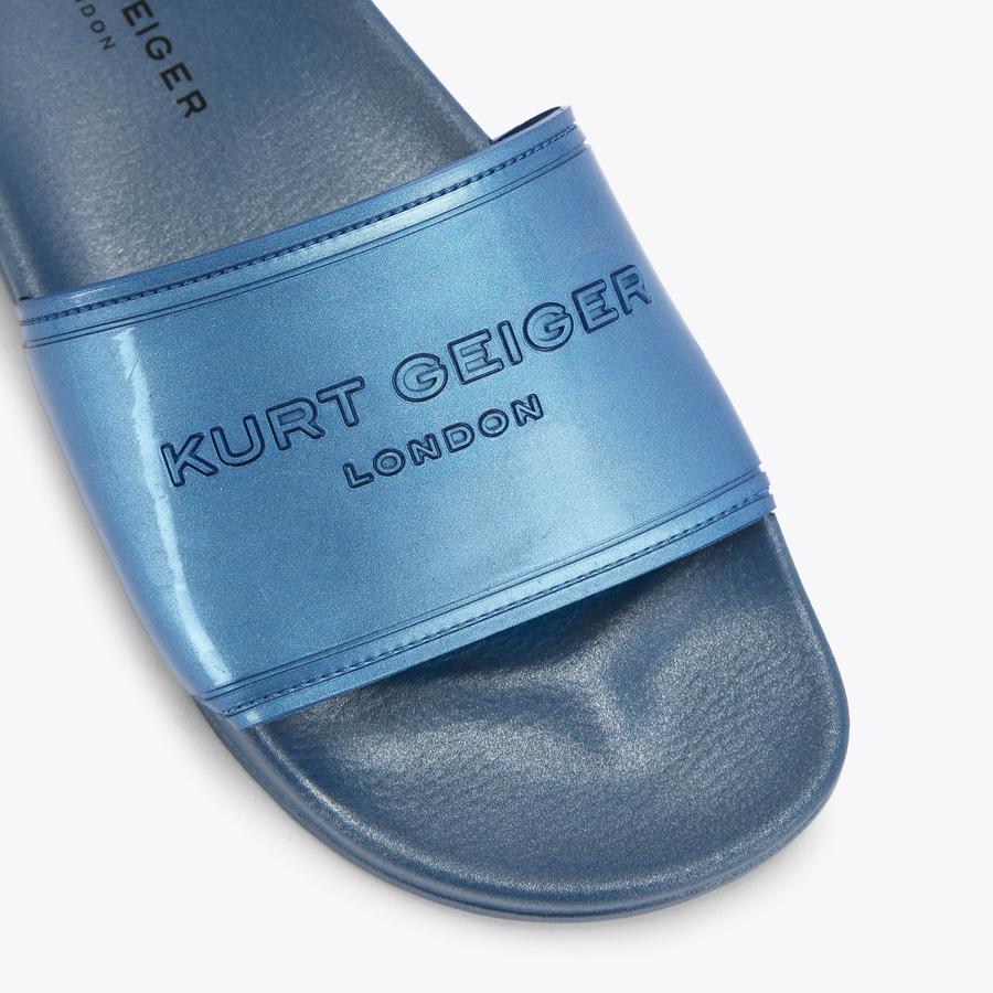Kurt Geiger London Pool Slider Blue Men\'s Size 13 / 46 EUR New Men main image 4