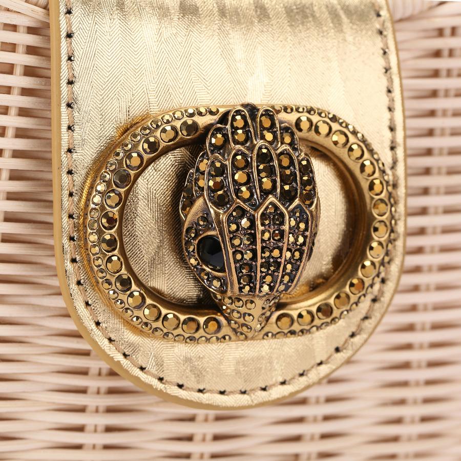 Chelsea Wicker Basket Hobo Bag | Kurt Geiger