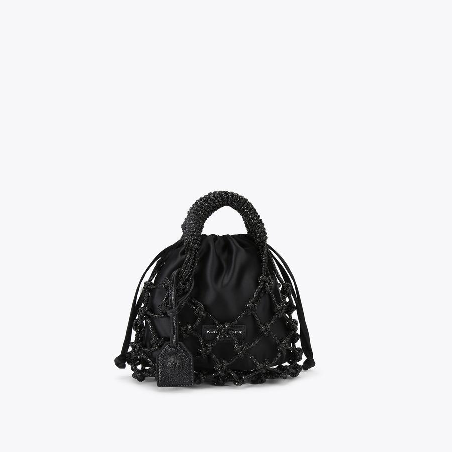 Sm Macrame Crystal Bag Dr