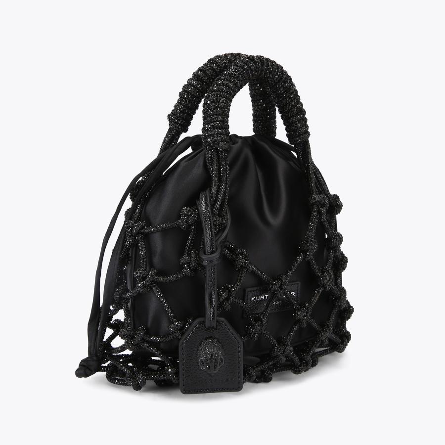 Sm Macrame Crystal Bag Dr