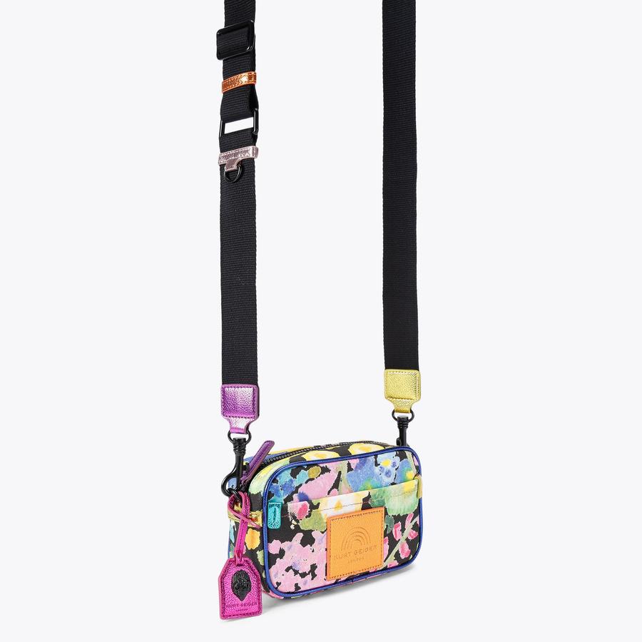 SOUTHBANK SM CAMERA BAG Floral Camera Bag by KURT GEIGER LONDON