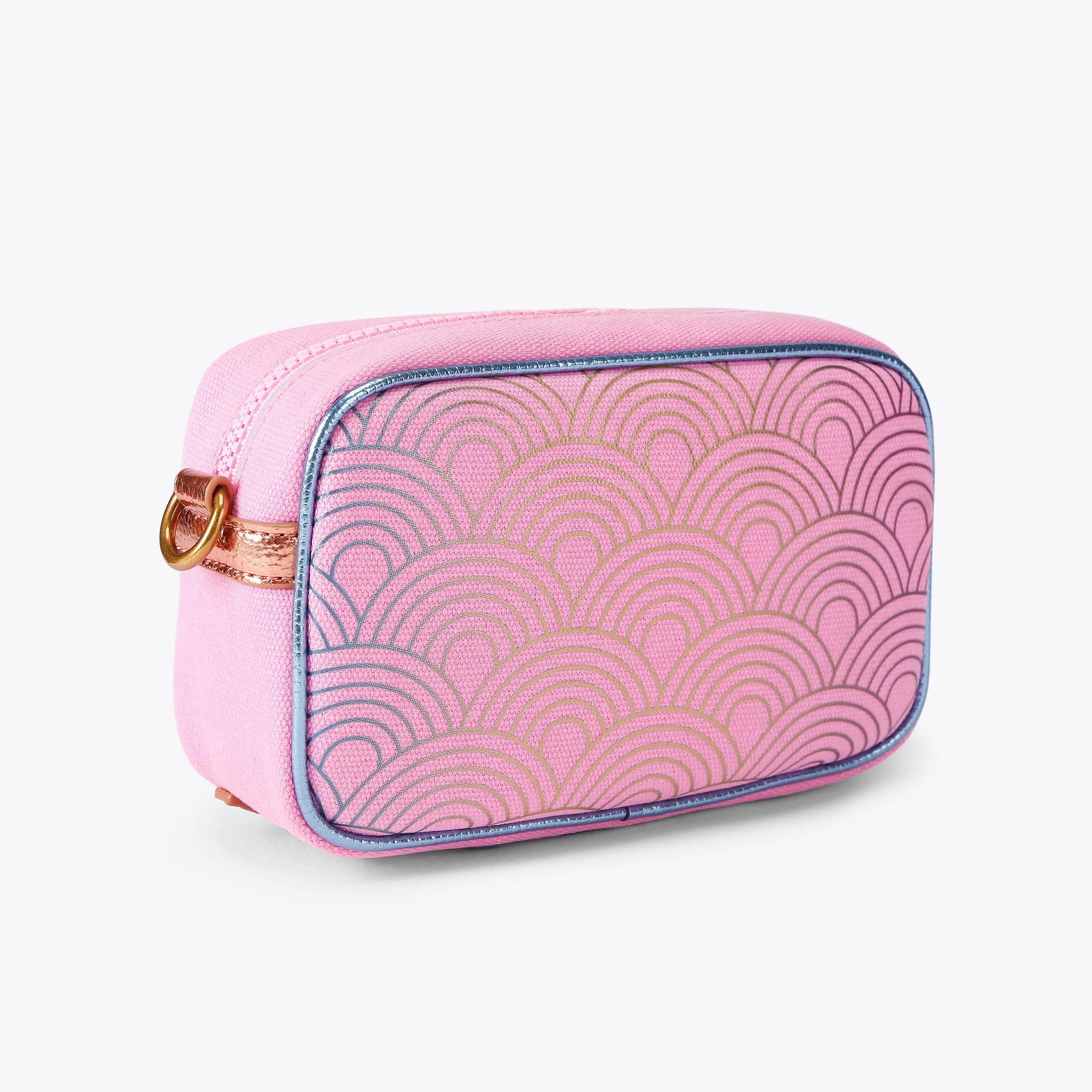 SOUTHBANK SM CAMERA BAG Pink Fabric Cross Body Camera Bag by Kurt