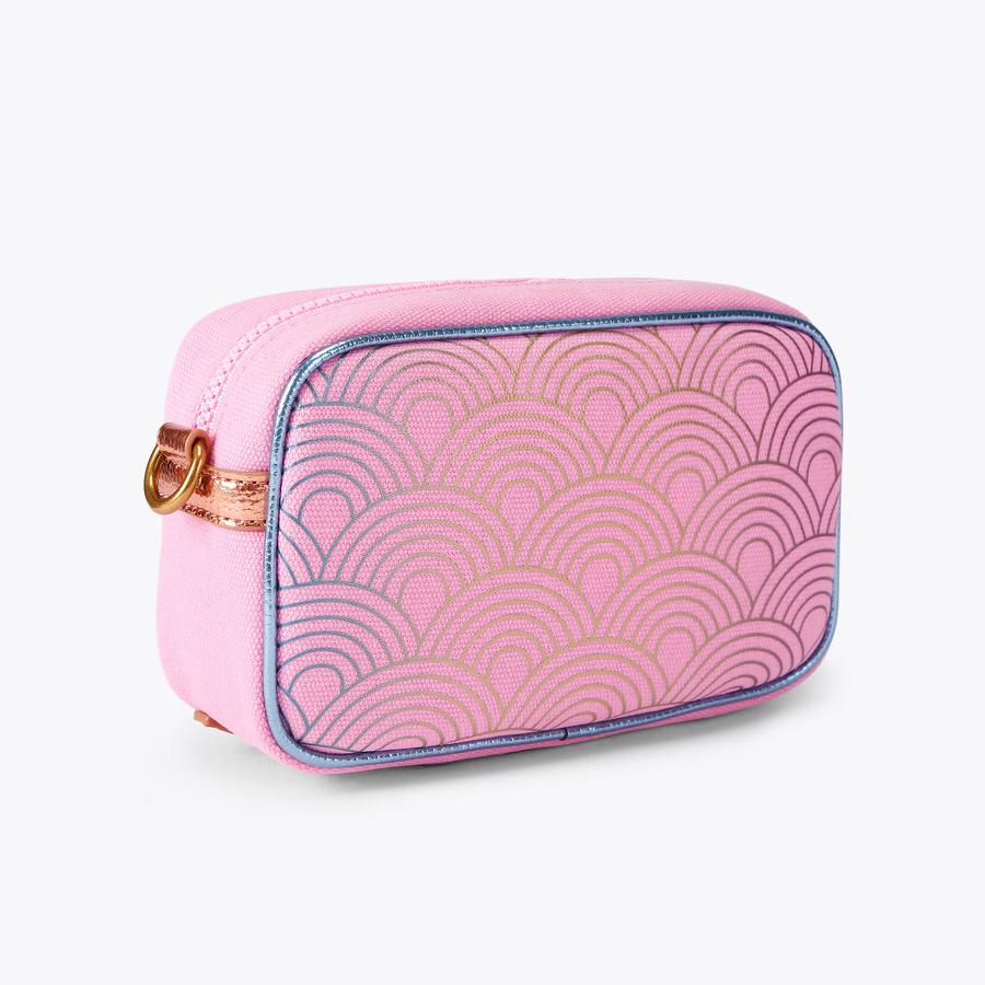 SOUTHBANK SM CAMERA BAG Pink Fabric Cross Body Camera Bag by Kurt