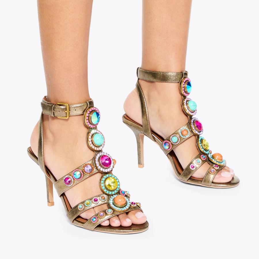 Octavia High Gladiator Heel