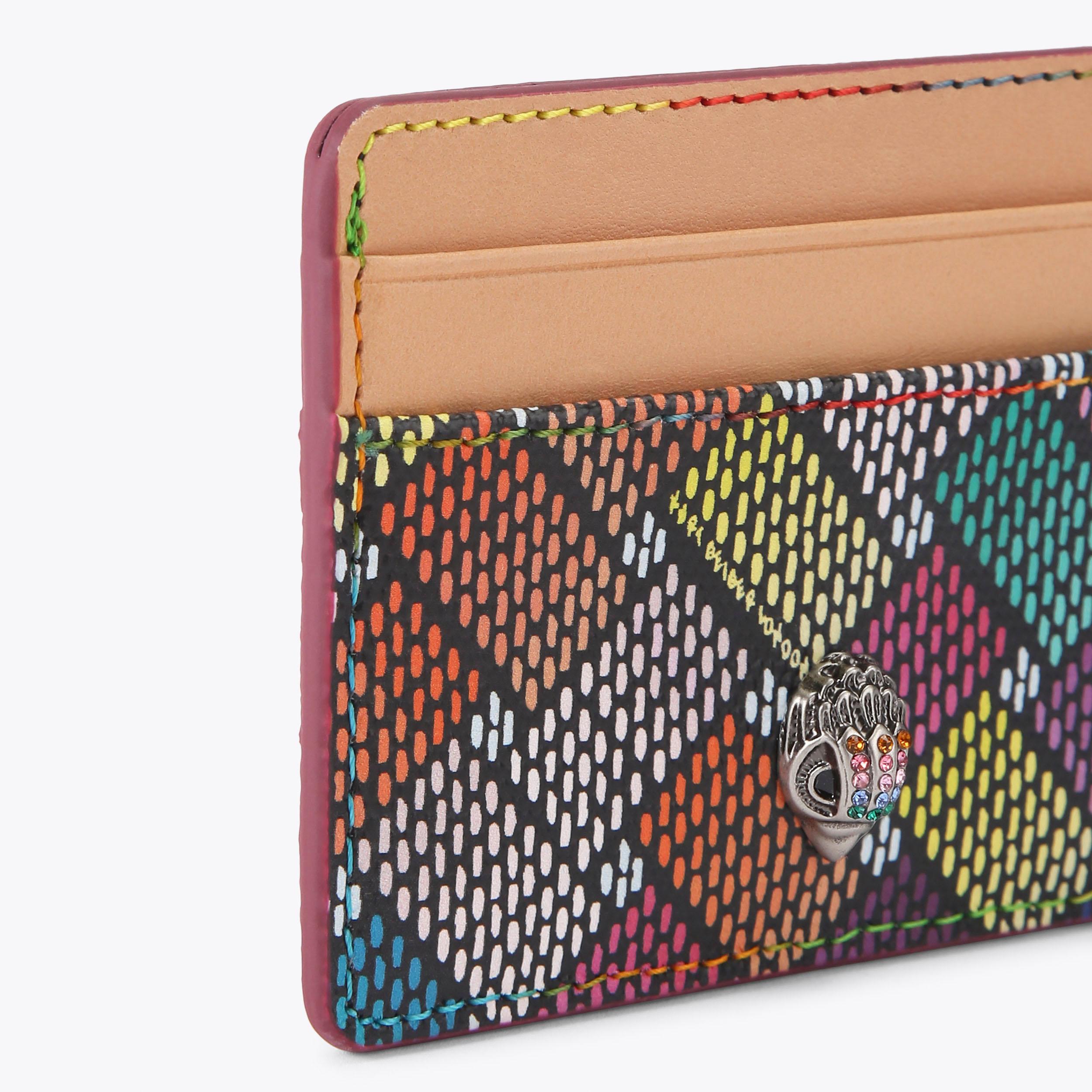 CAMDEN CARD HOLDER Rainbow Monogram Card Holder by KURT