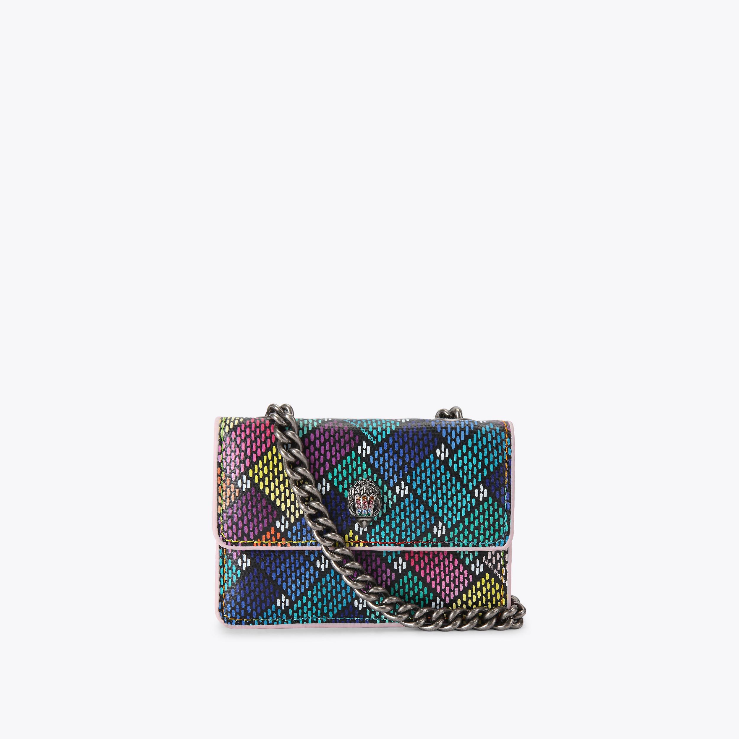 MICRO CAMDEN Canvas Printed Micro Cross Body Purse by KURT MICRO CAMDEN Canvas Printed Micro Cross Body Purse by KURT