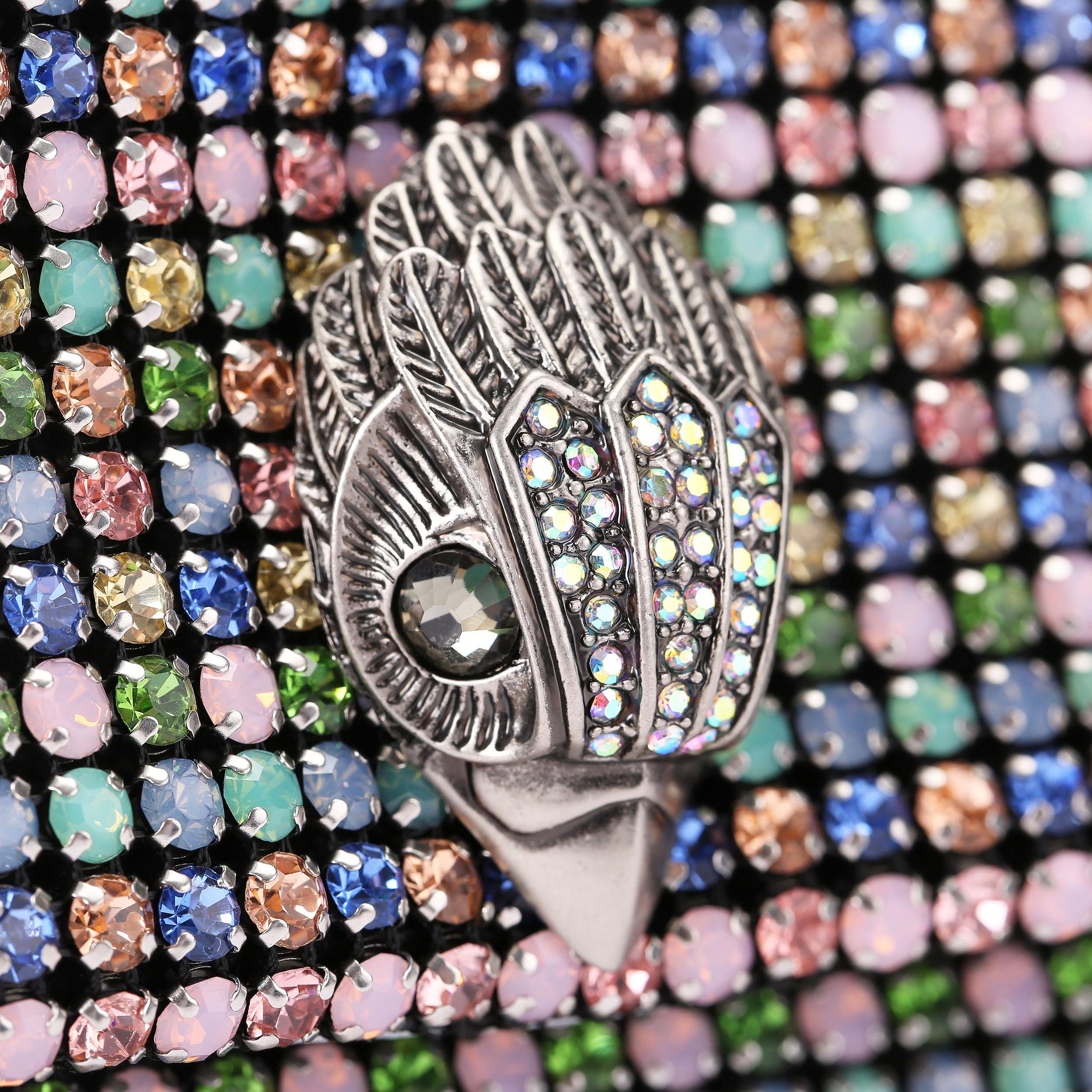 SM PARTY SHOULDER BAG Pastel Crystal Shoulder Bag by KURT