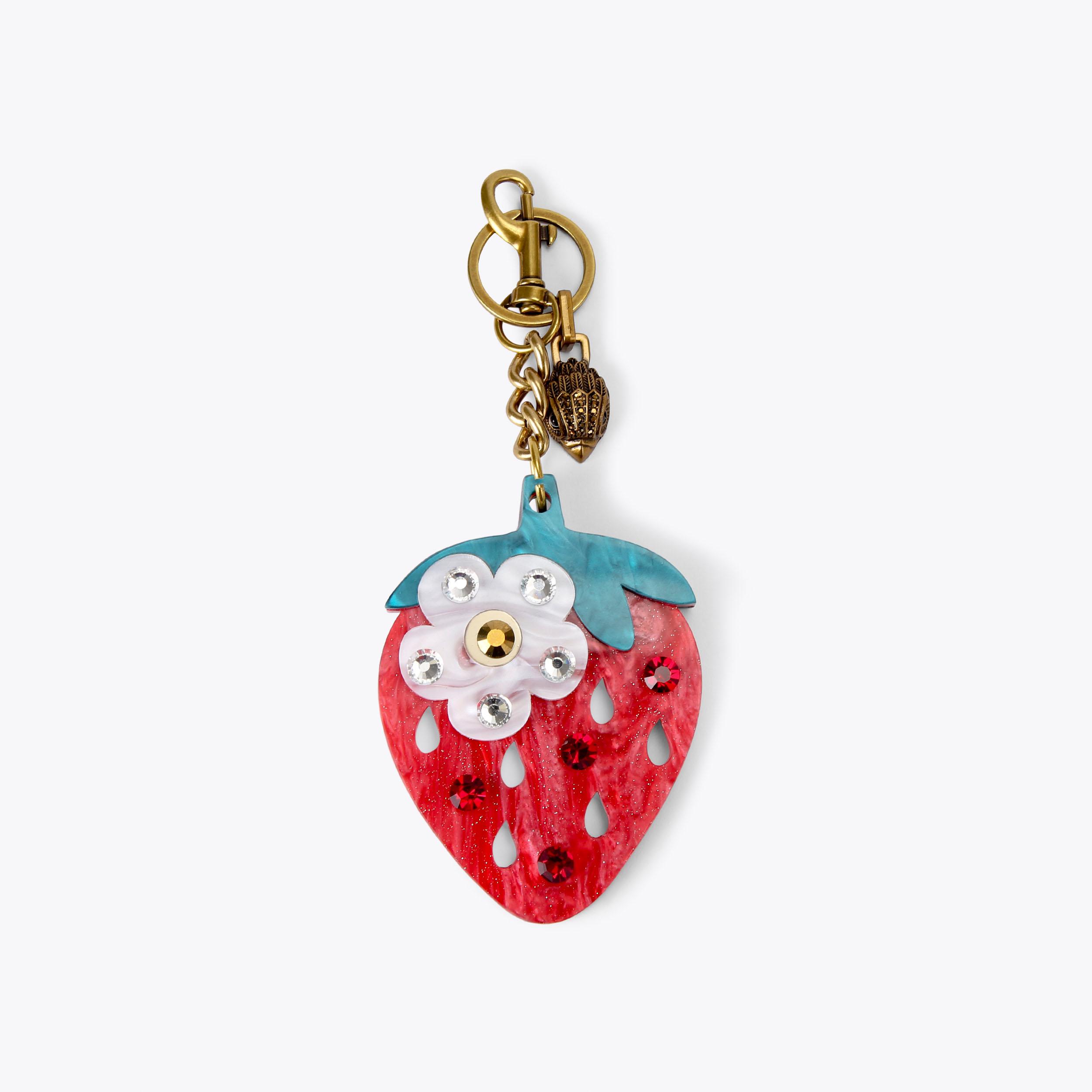 STRAWBERRY KEYRING Strawberry Keyring Chain by KURT GEIGER