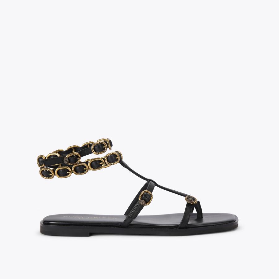 Regent Flat Gladiator Sandal