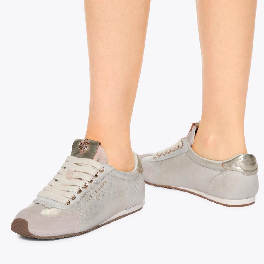 印象のデザイン SNEAKER ISLINGTON Metallic LONDON GEIGER KURT by Trainers Silver コレクション