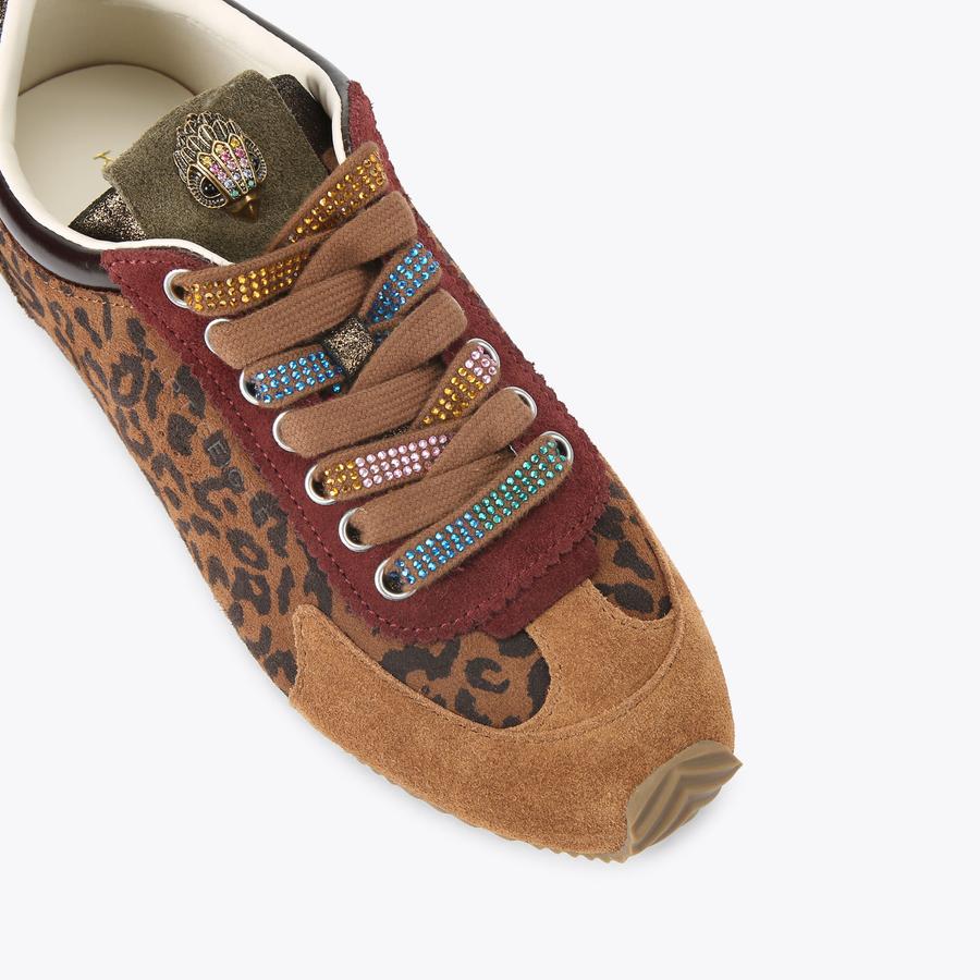 Leopard Print Islington Sneaker | Kurt Geiger