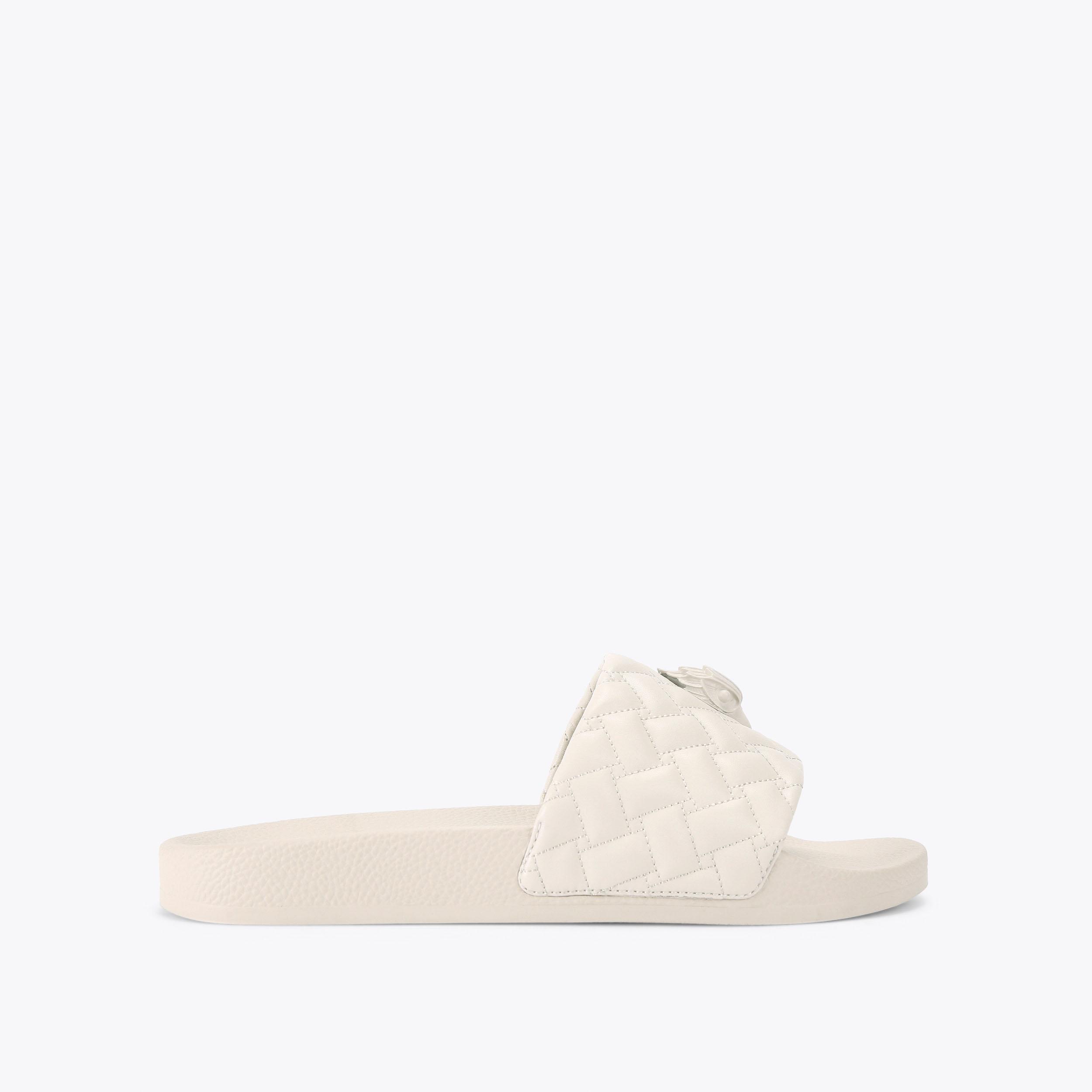 MEENA EAGLE MENS Bone Slip On Sandal by KURT GEIGER LONDON