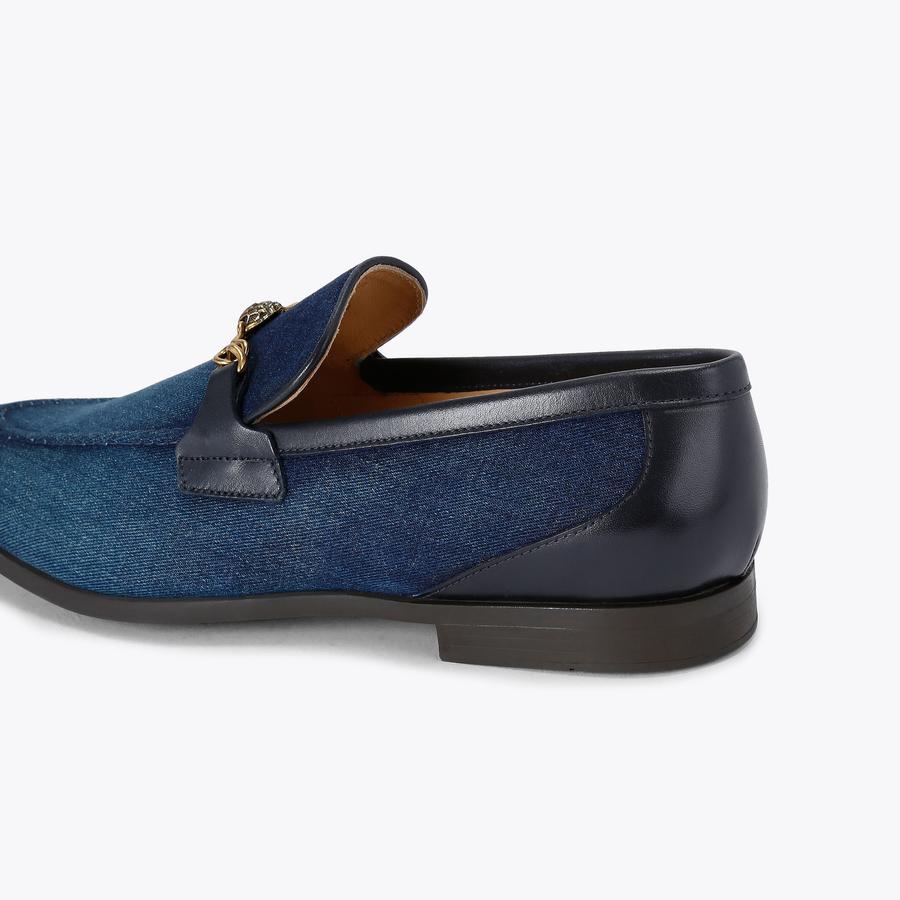Alton Flex Denim Slip-On Sandals | Kurt Geiger