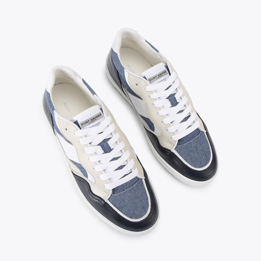 トップス LEWIN / WHITE gadidanoniem Lins Rhinestone Low-Top Sneakers | GUESS Factory