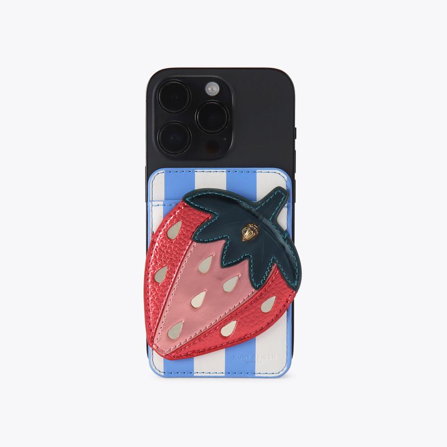 Strawberry Phone Card Wallet