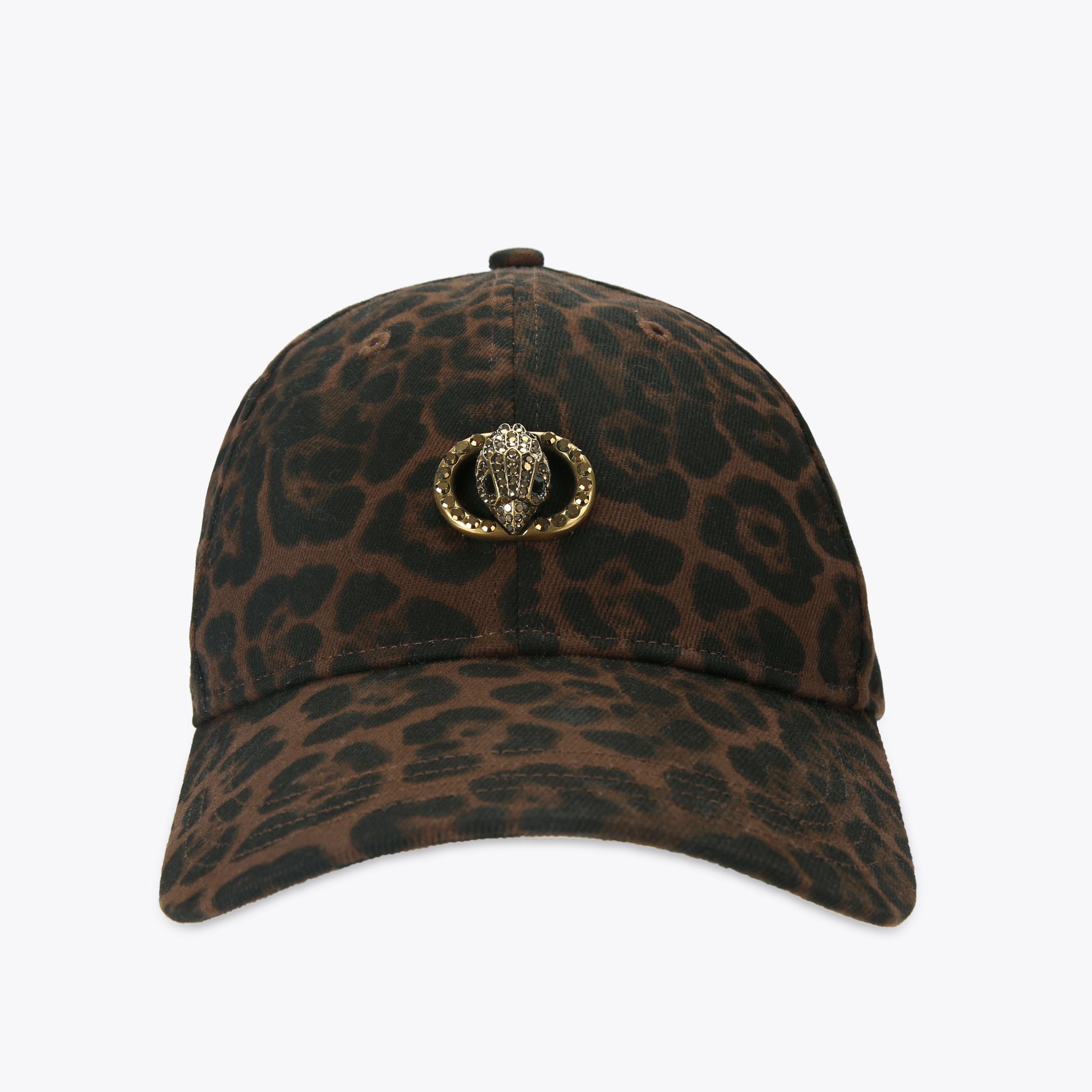 Christian Audigier Black and Gold Leopard Print Hat Christian Audigier Ed Hardy reversible hoodie The... | Depop main image 2