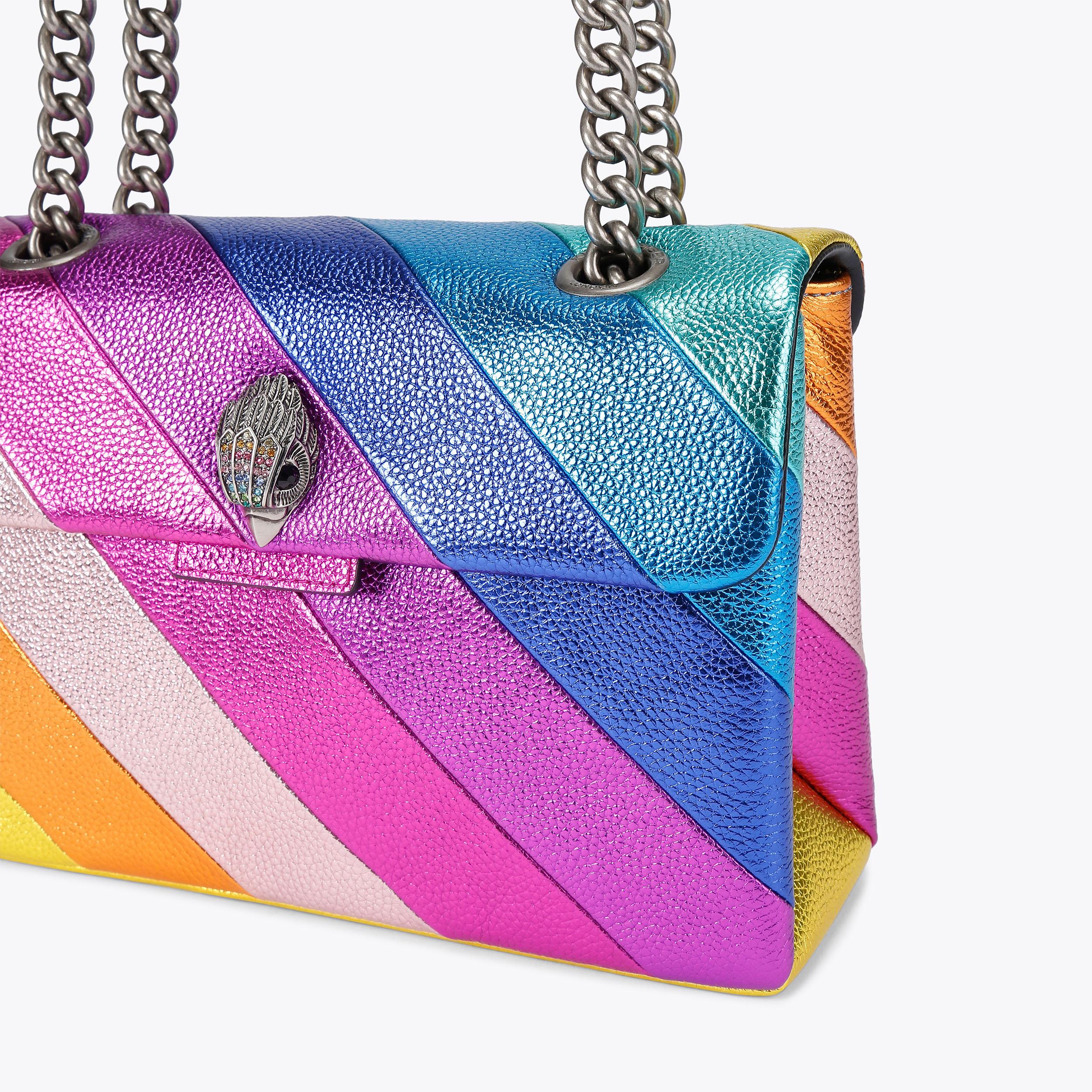 KENSINGTON BAG L Rainbow Pebble Grain Bag by KURT GEIGER LONDON