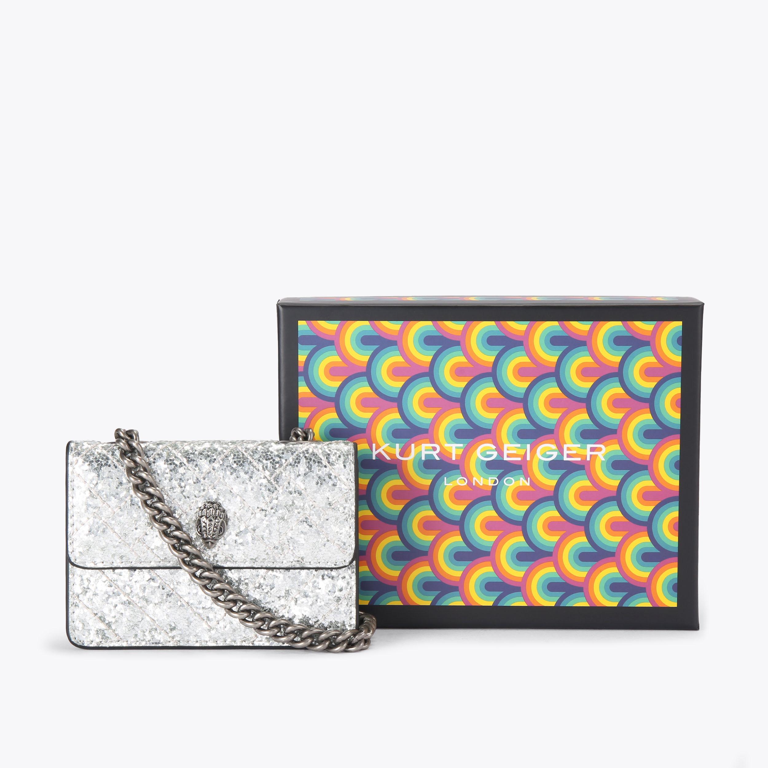 SILVER MICRO KENSINGTON by KURT GEIGER LONDON