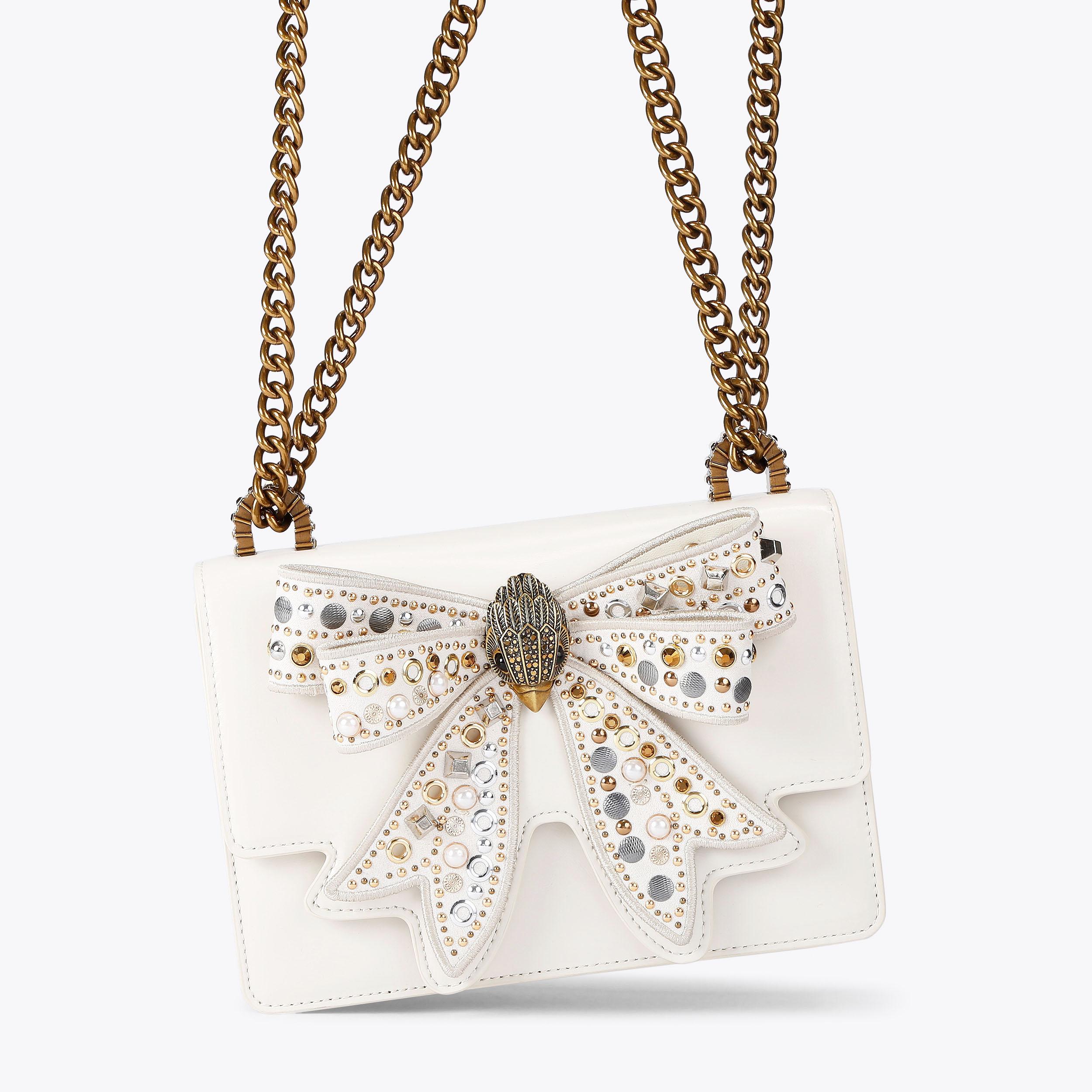最大80％OFF - 『在庫ロス売買マーケット』 SMALL BOW SHOREDITCH KURT by Bag Body Cross Leather Bone 趣味・スポーツ・実用