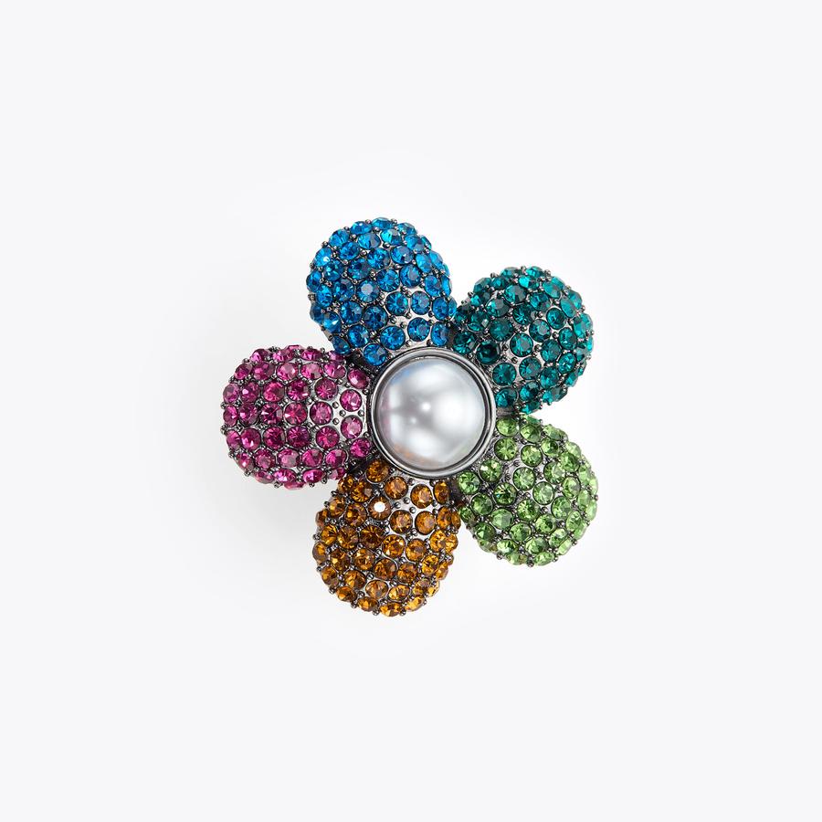 Kurt Geiger Multicolor Crystal Brooch Kurt Geiger London Rainbow Crystal Brooch | Nordstromrack main image 3