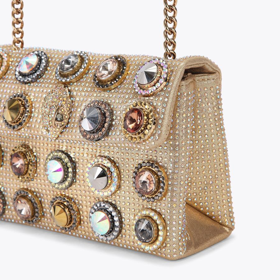 Gold Metallic Iridescent Octavia Bag | Kurt Geiger