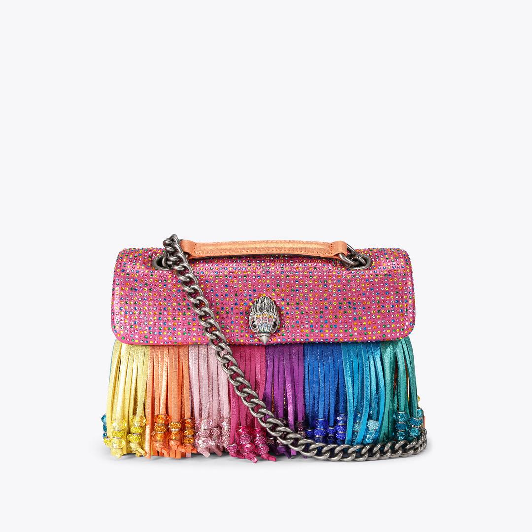 KENSINGTON FRINGE BAG Tassel Shoulder Bag by Kurt Geiger London — Kurt Geiger London