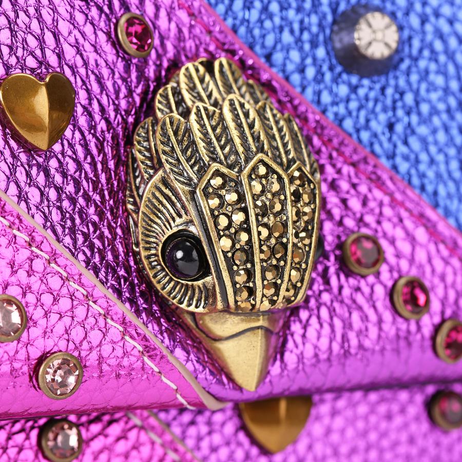 Kensington Studs Bag L Rainbow Stripe Purse | Kurt Geiger