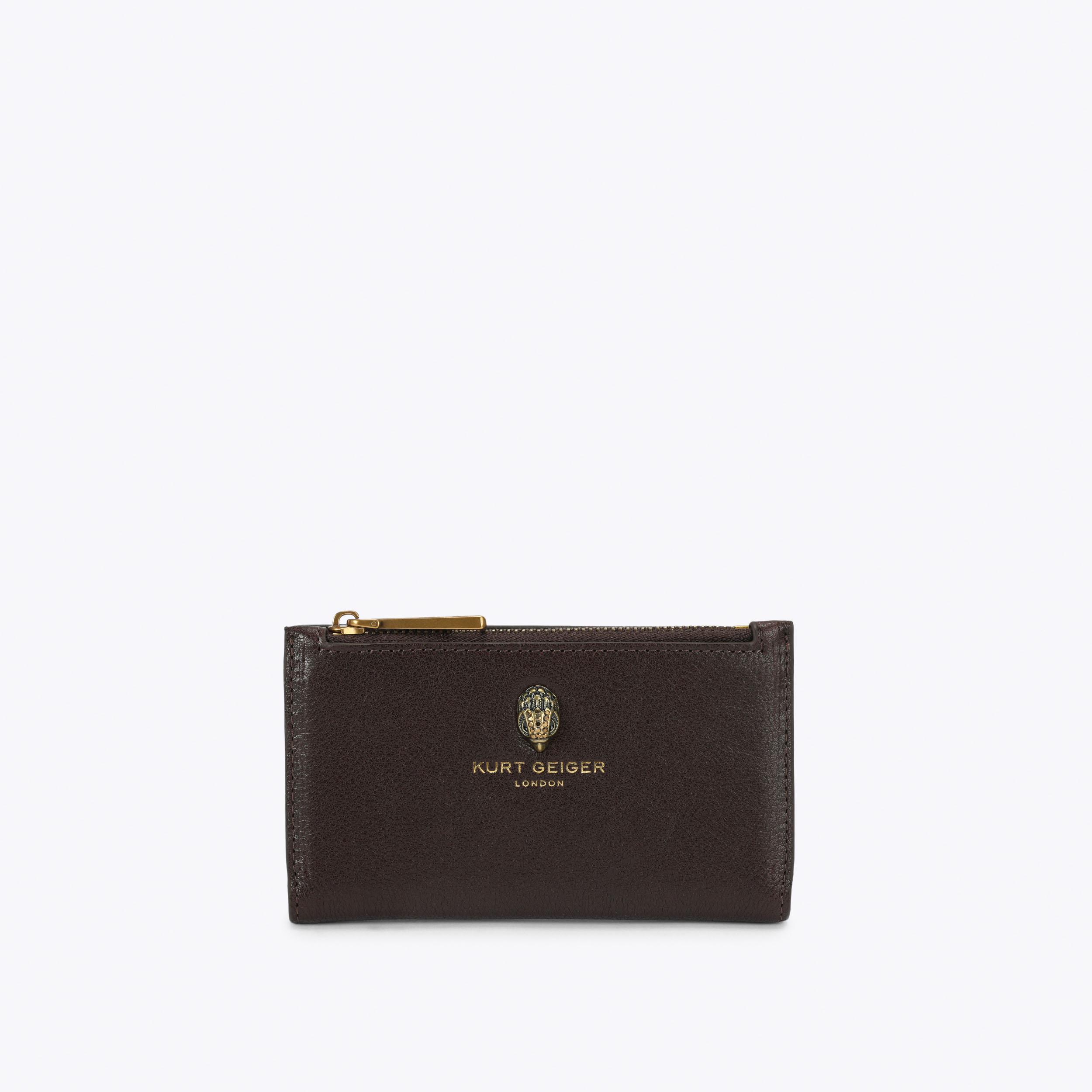 KENSINGTON BIFOLD WALLET 3D Embossed Green Metallic Wallet by KURT