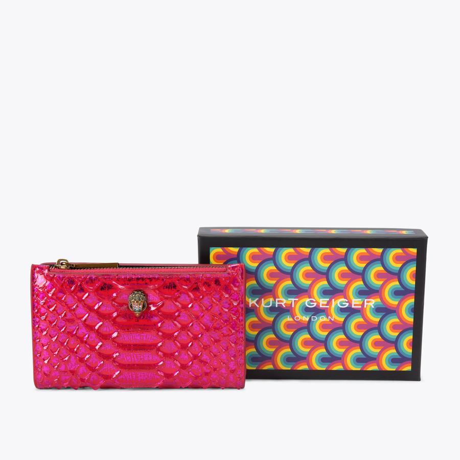 KENSINGTON BIFOLD WALLET Metallic Fuchsia Bifold Wallet by  display picture 3