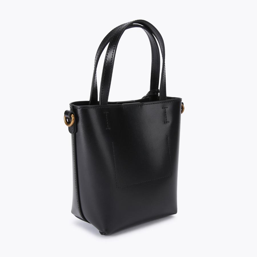 Chelsea Shopper Bag Black Leather Totes & Satchels | Kurt Geiger
