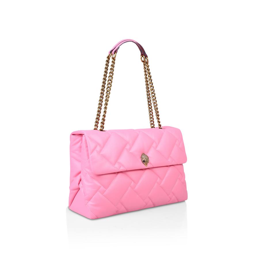 KENSINGTON SOFT XXL BAG Pink Quilted Extra Large Leather KENSINGTON SOFT XXL BAG Pink Quilted Extra Large Leather