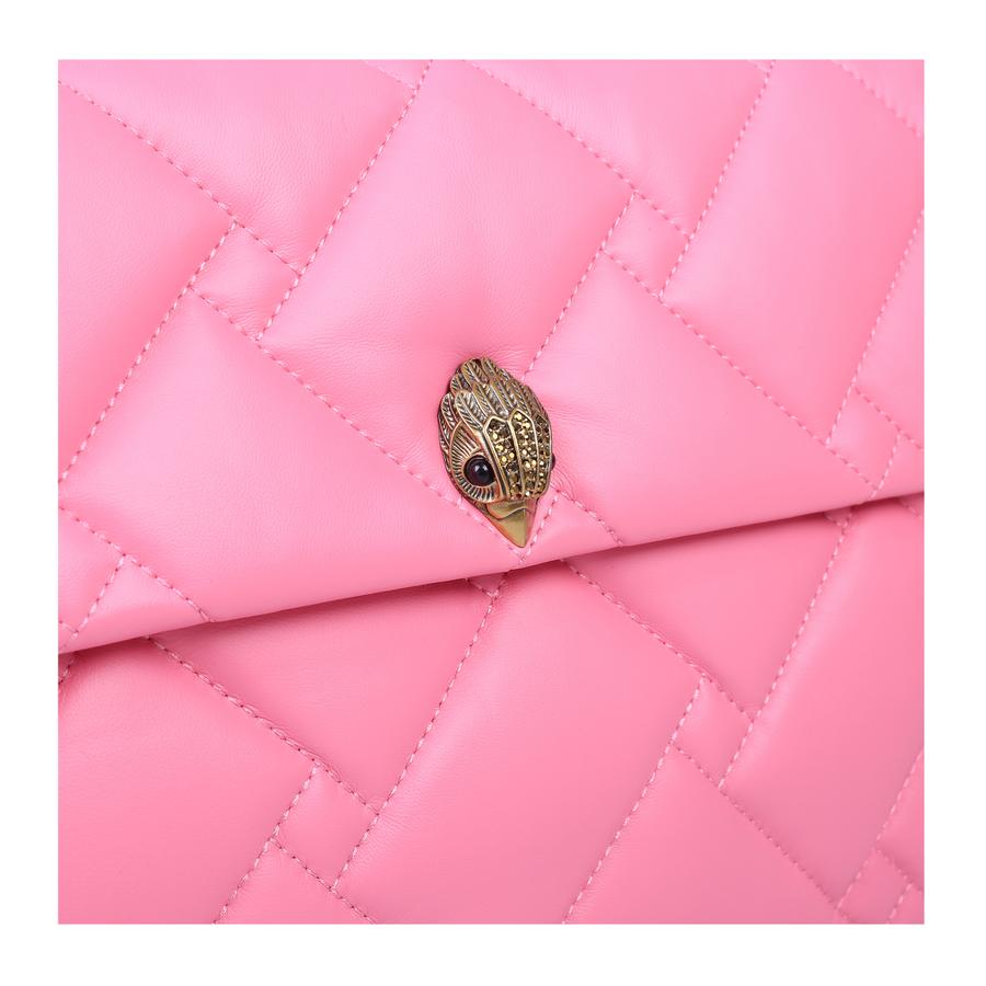 KENSINGTON SOFT XXL BAG Pink Quilted Extra Large Leather KENSINGTON SOFT XXL BAG Pink Quilted Extra Large Leather