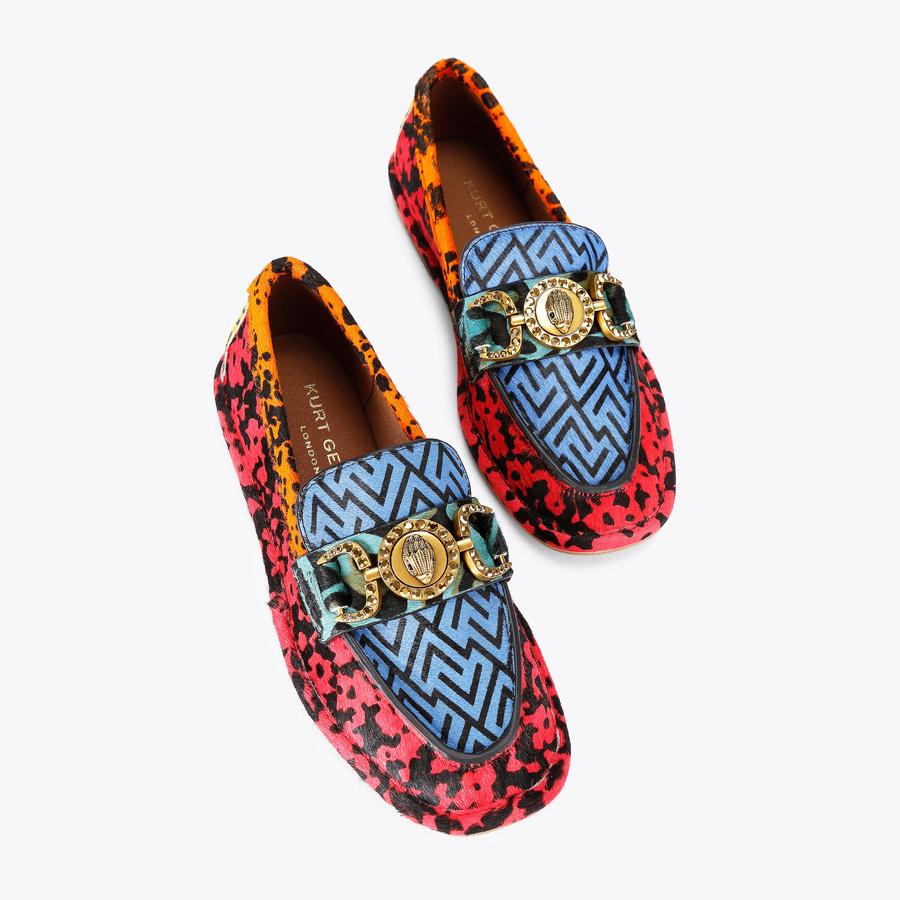 MANSION SOFT LOAFER Panel Calfahir Slip On Loafer by KURT