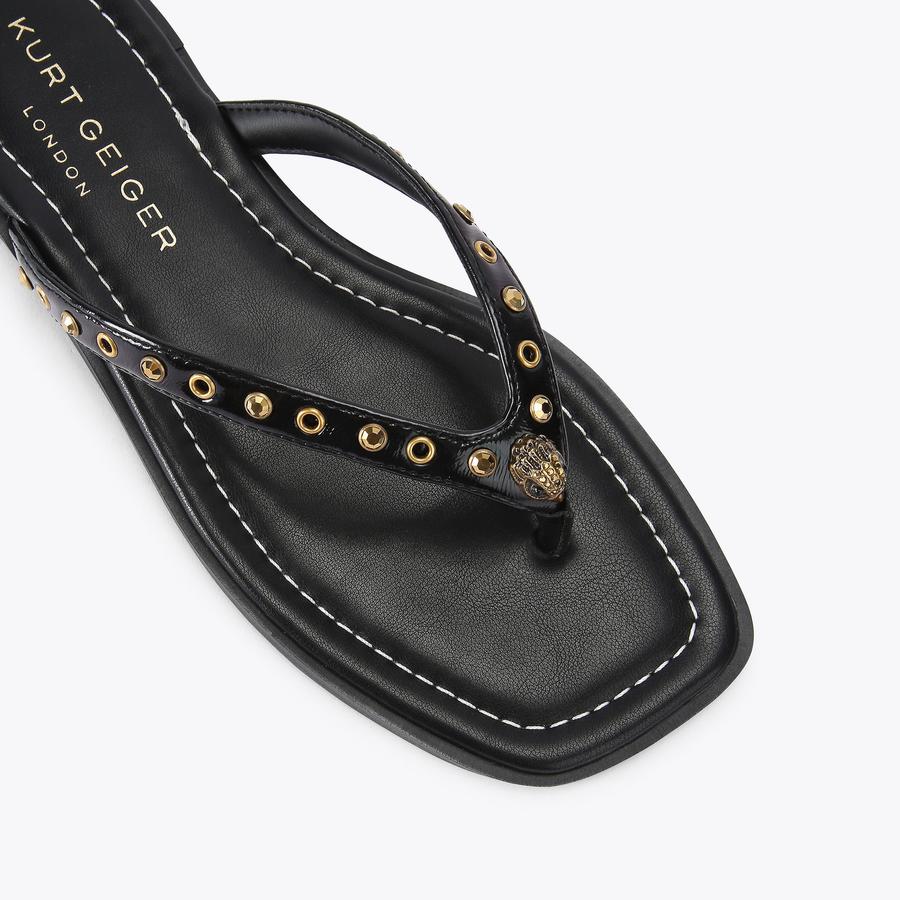サンダル・ミュール GG Logo Monogram Flip Flop Gucci-GG Logo Monogram Flip Flop - Runway Catalog