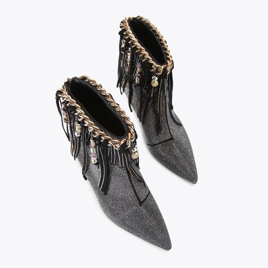 M.kurtページ KENSINGTON PLATFORM SDL Beads Sequin Platform Heel by KURT