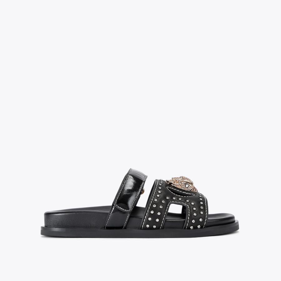 Eagle Stud Cut Out Sandal