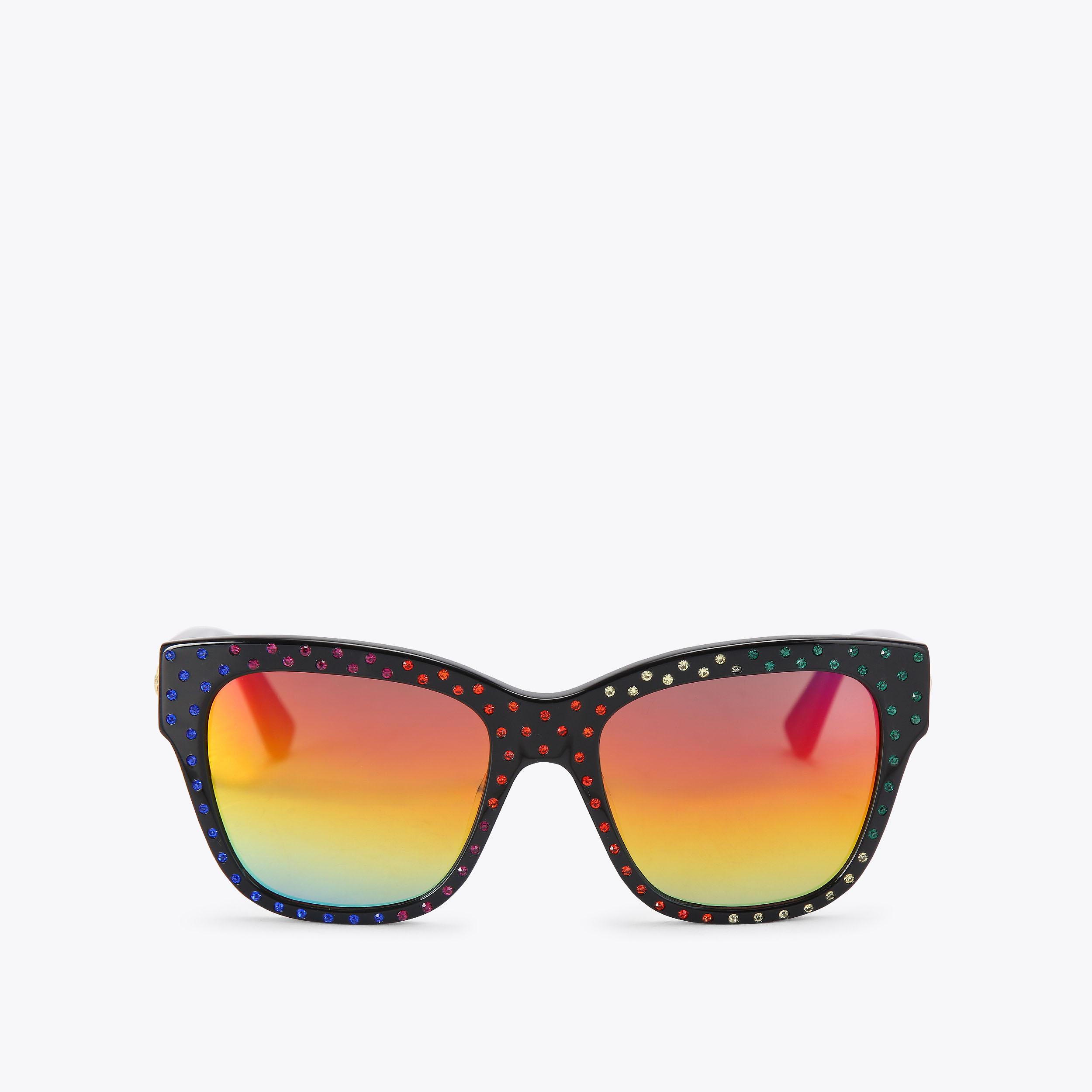 BYPLIE メッシュ・シュラグ　グラデーション Shoreditch Square Sunglasses | Tinted & Handmade | Kurt Geiger